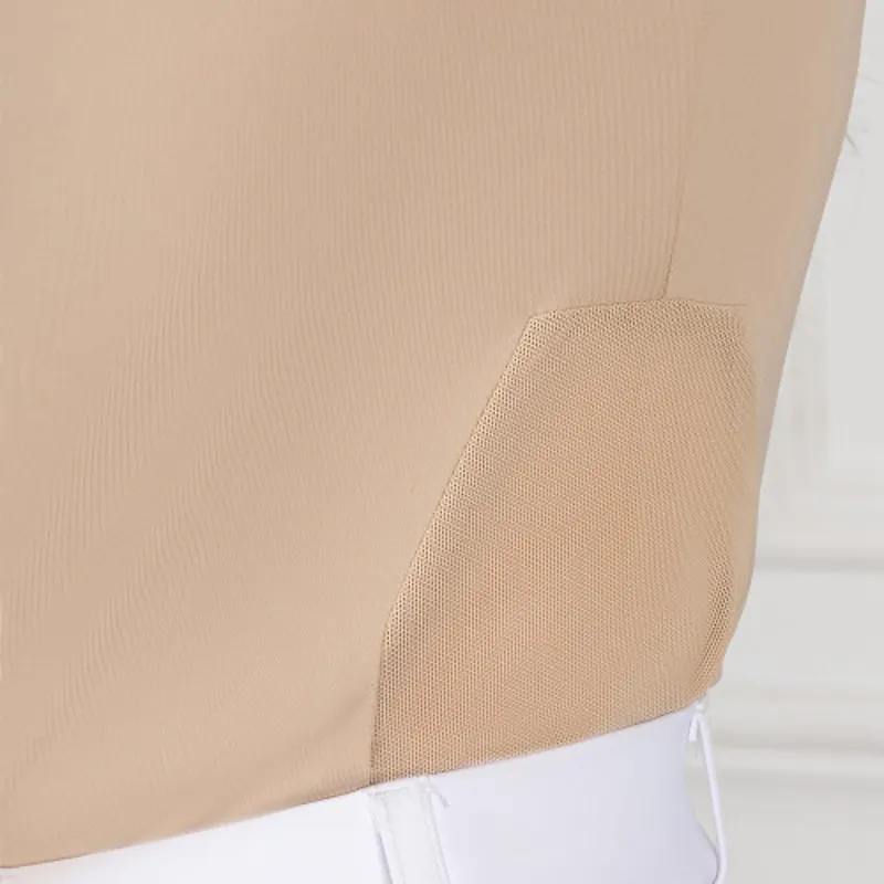 Coldstream Coldingham Short Sleeve Base Layer in Taupe-4
