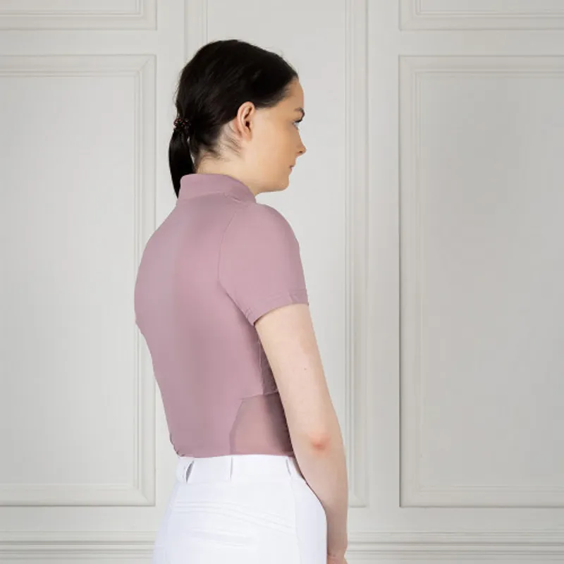 Coldstream Coldingham Short Sleeve Base Layer in Blush Pink-1