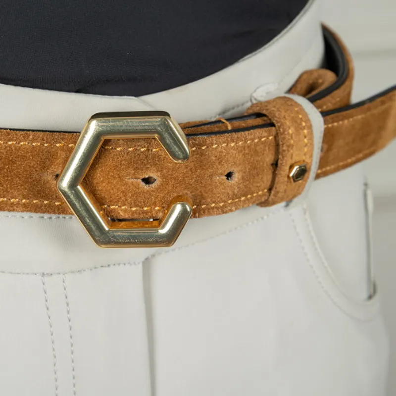 Coldstream Roxburgh Suede Belt - Tan -2