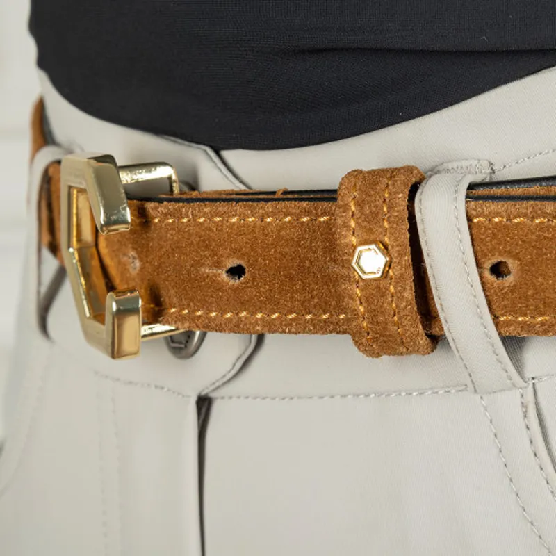 Coldstream Roxburgh Suede Belt - Tan -3