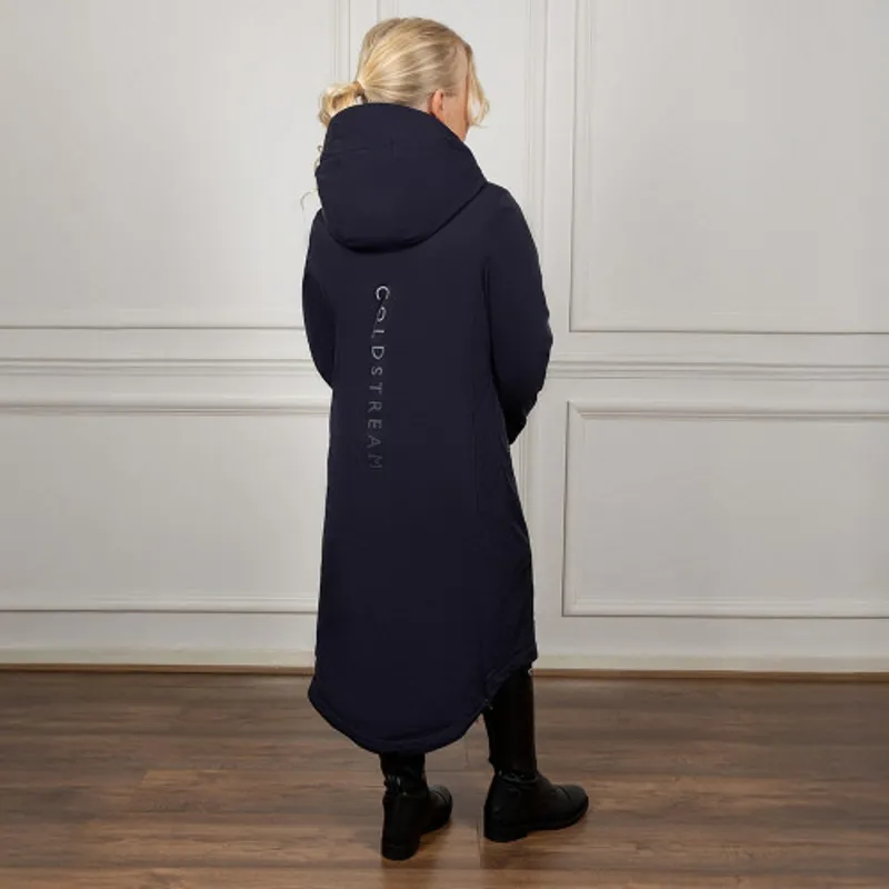 Coldstream Next Generation Maxton Long Waterproof Coat in Navy-2