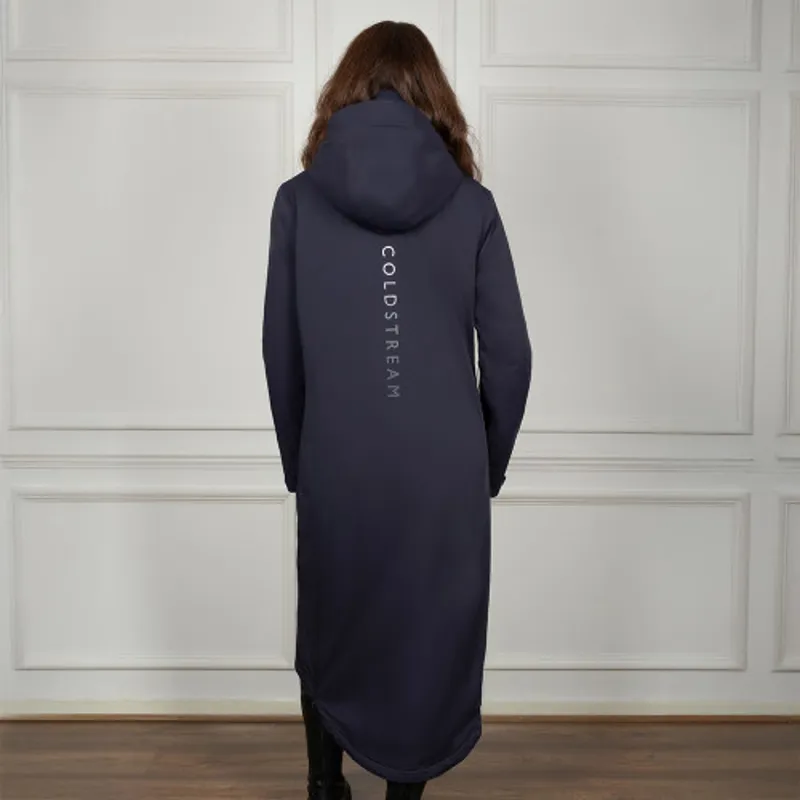 Coldstream Maxton Long Waterproof Coat in Navy