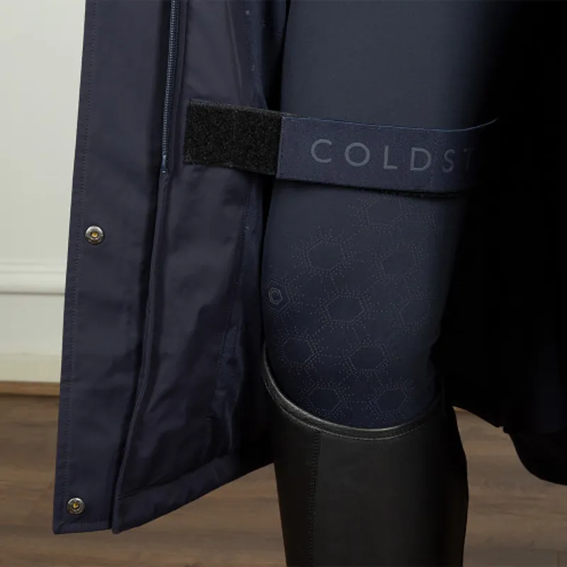 Coldstream Maxton Long Waterproof Coat in Navy-6