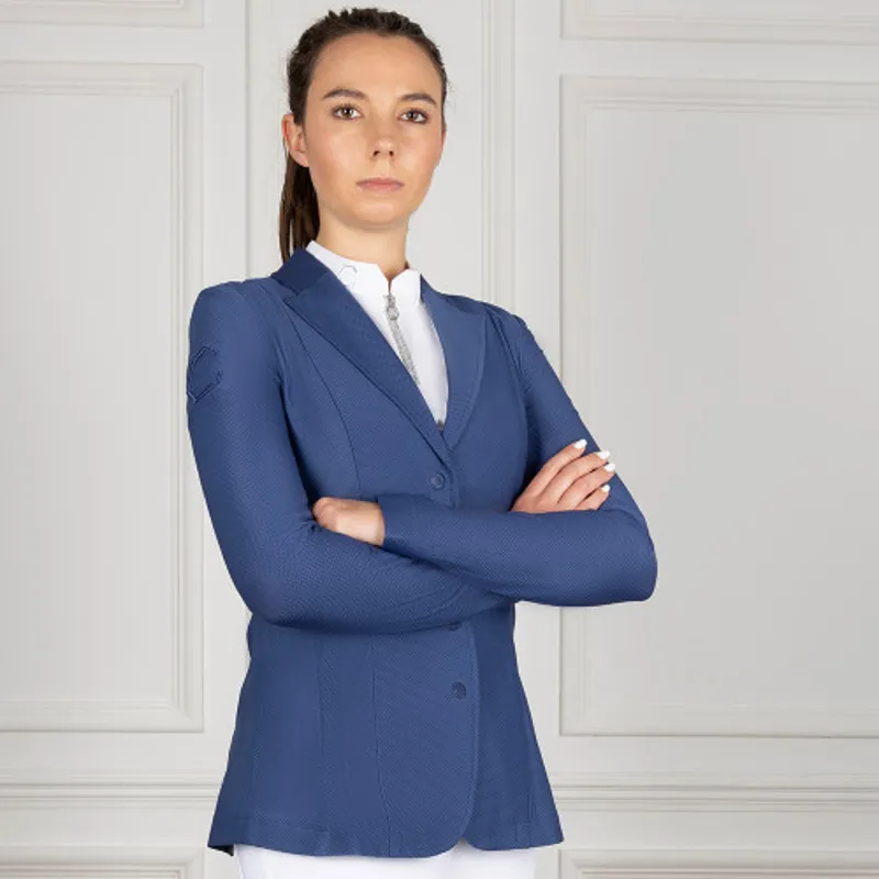 Coldstream Parkhill Mesh Show Jacket in Ocean Blue-3