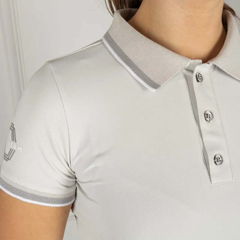 Coldstream Darnick Polo Shirt in Frosted Steel-3