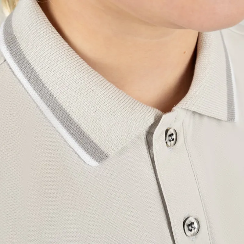 Coldstream Next Generation Darnick Polo Shirt in Frosted Steel-2