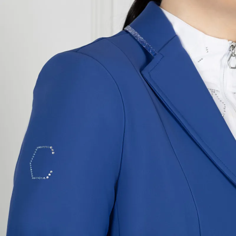 Coldstream Ledmore Diamante Show Jacket in Cobalt Sone -4