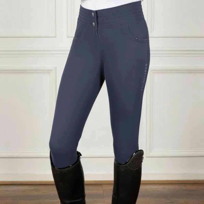 Coldstream Fenham Diamante Breeches in Navy-3