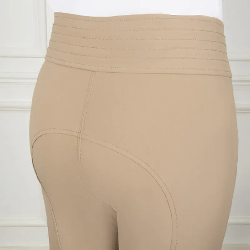 Coldstream Fenham Diamante Breeches in Taupe-4