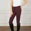 Coldstream Fenham Diamante Breeches in Bordeaux