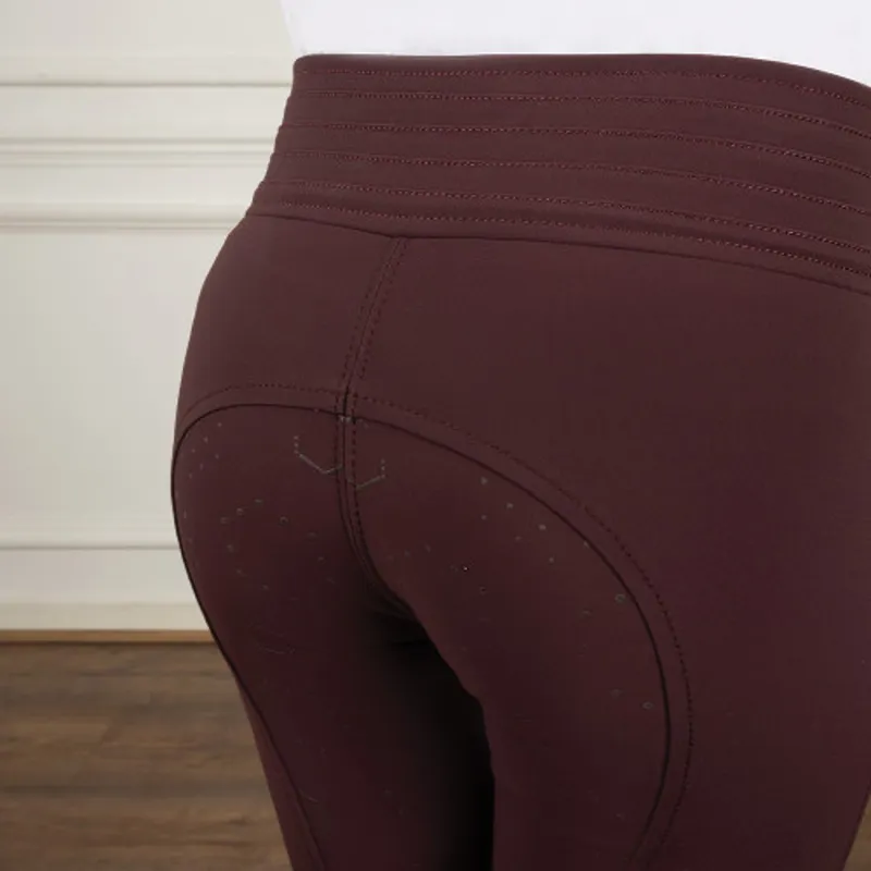 Coldstream Next Generation Fenham Diamante Breeches in Bordeaux-2