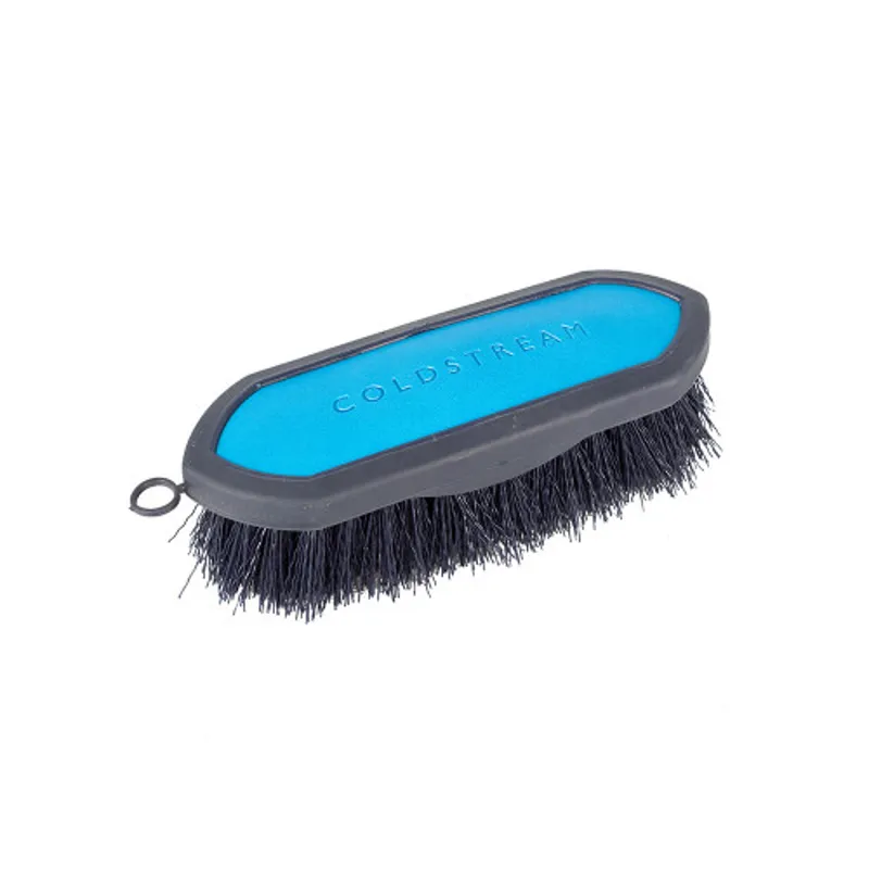 Coldstream Faux Leather Dandy Brush in Blue 