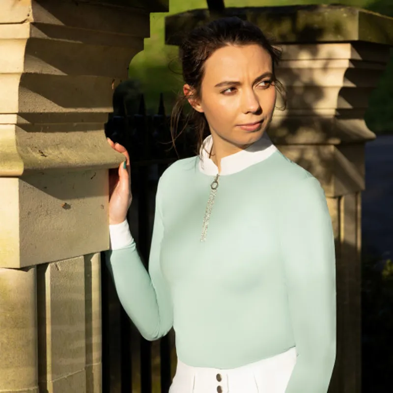 Coldstream Long Sleeve Elrick Show Shirt in Glacier Boulevard