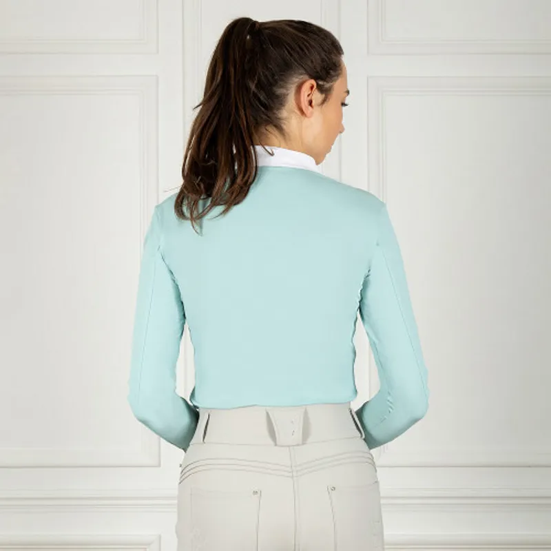 Coldstream Long Sleeve Elrick Show Shirt in Glacier Boulevard-2