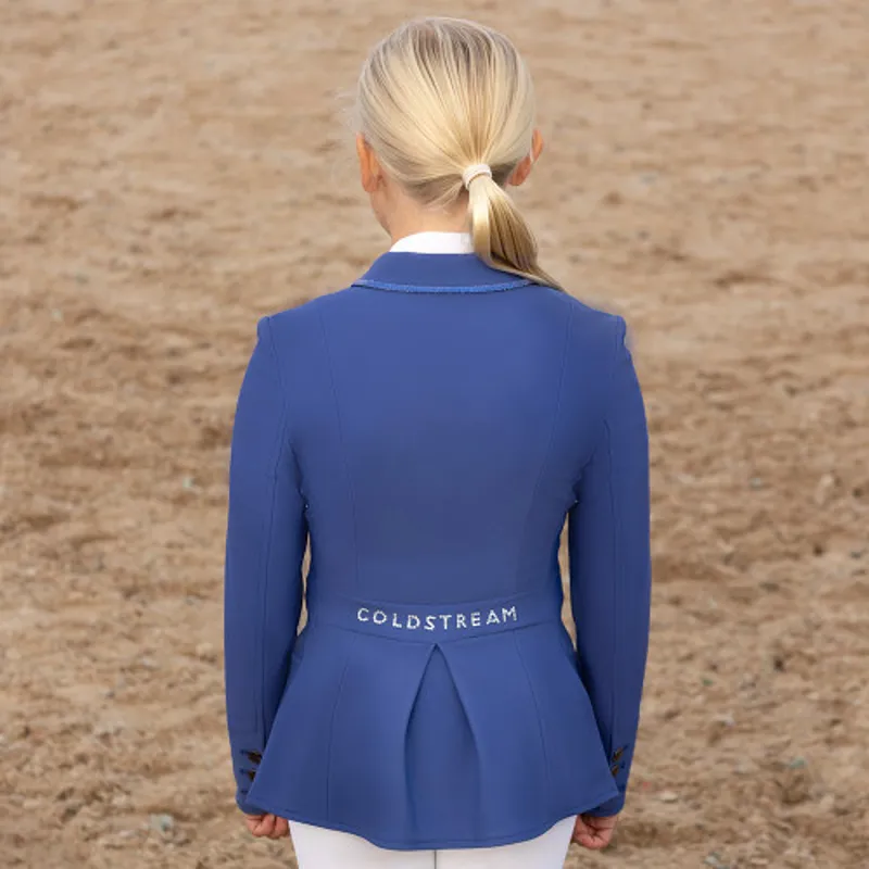 Coldstream Next Generation Ledmore Diamante Show Jacket in Ocean Blue-9