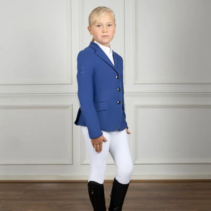 Coldstream Next Generation Ledmore Diamante Show Jacket in Ocean Blue-1