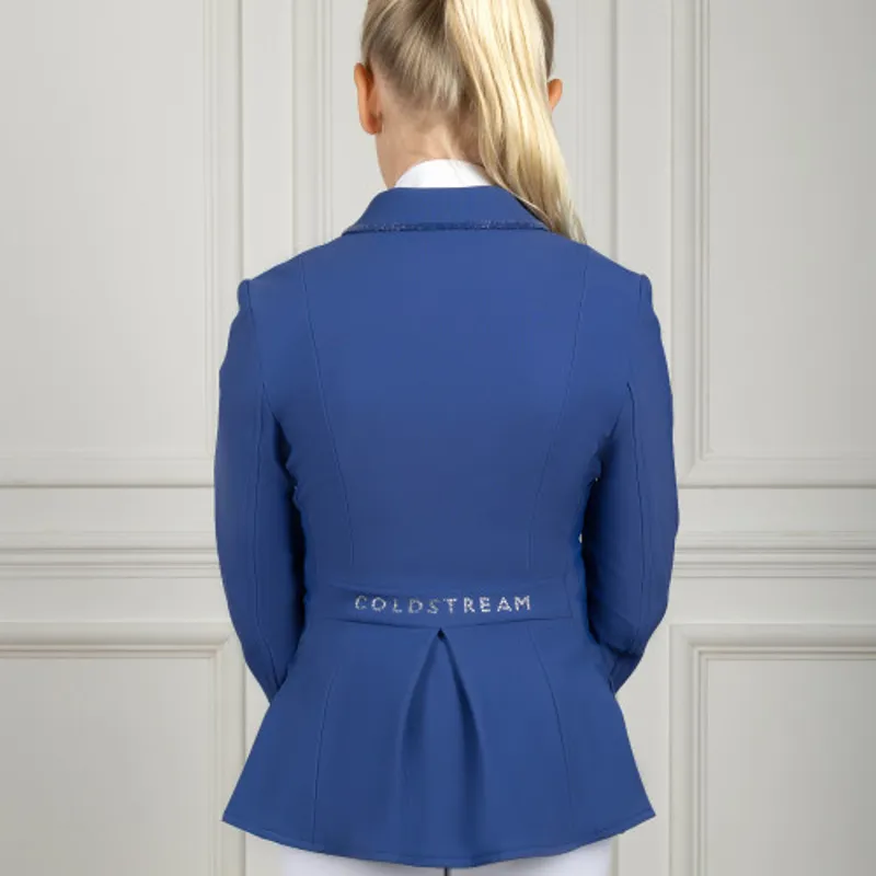Coldstream Next Generation Ledmore Diamante Show Jacket in Ocean Blue-2