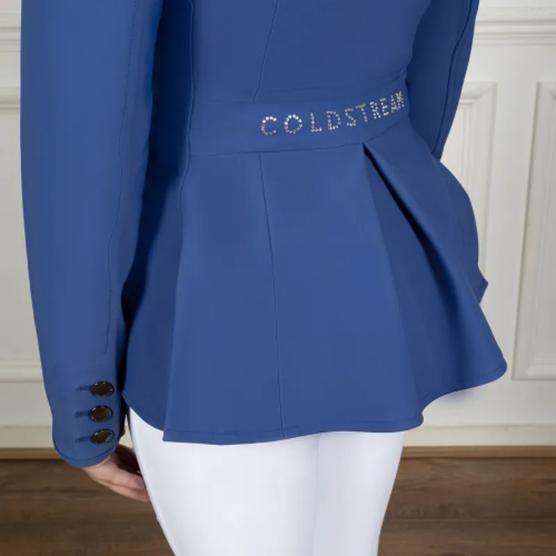 Coldstream Next Generation Ledmore Diamante Show Jacket in Ocean Blue-6