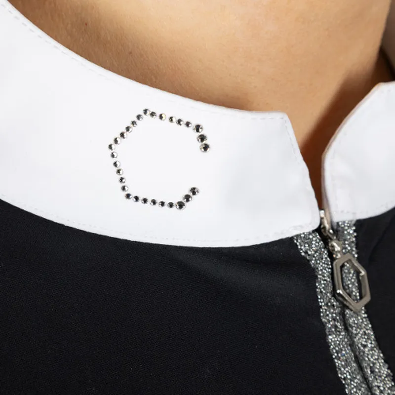 Coldstream Long Sleeve Elrick Show Shirt in Black-4