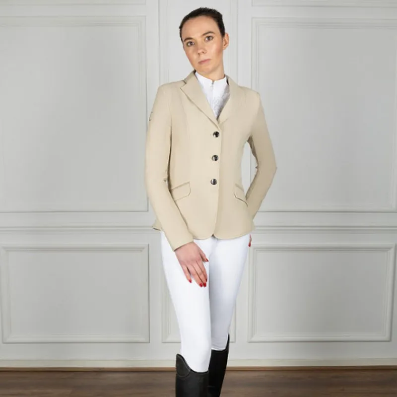 Coldstream Ledmore Diamante Show Jacket in Latte