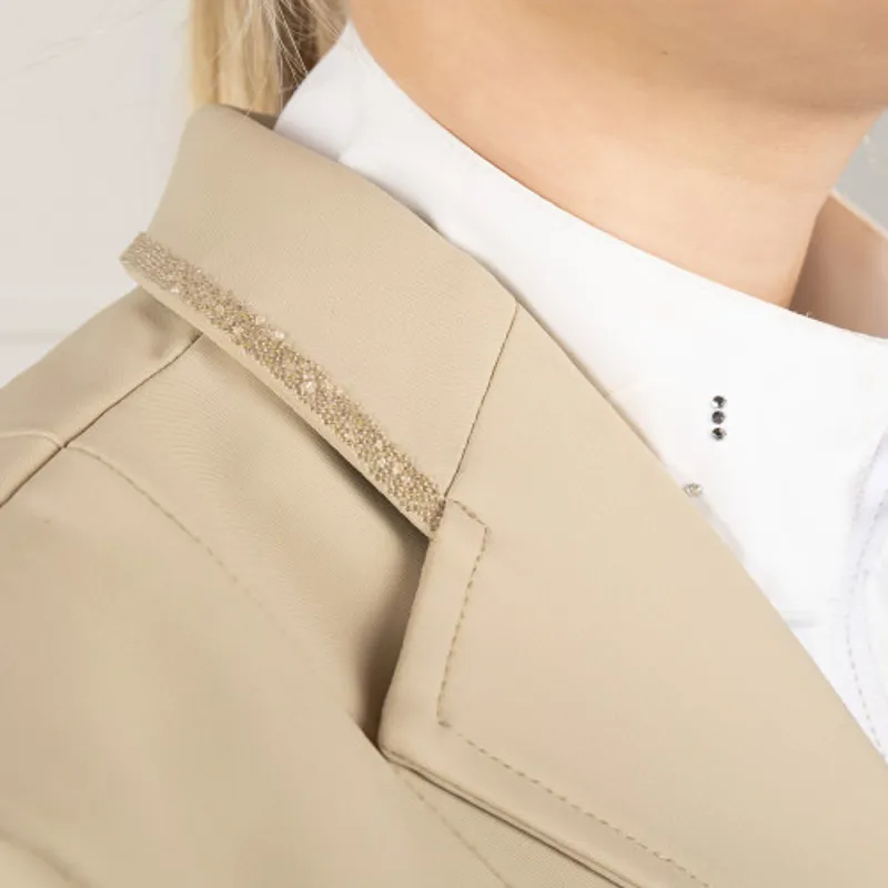 Coldstream Next Generation Ledmore Diamante Show Jacket in Latte-4