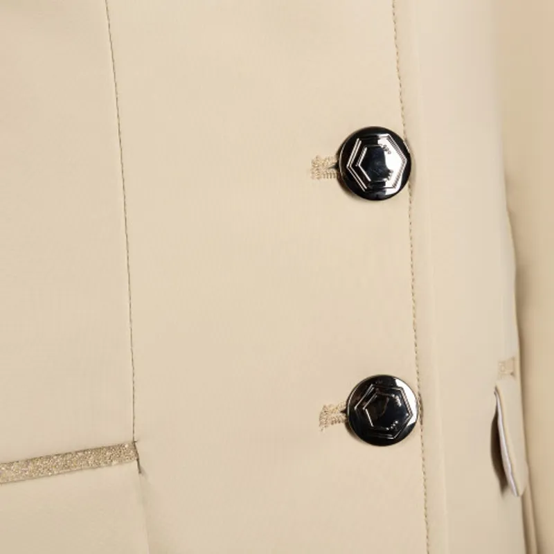 Coldstream Next Generation Ledmore Diamante Show Jacket in Latte-2