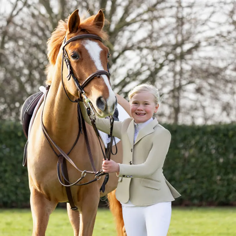 Coldstream Next Generation Ledmore Diamante Show Jacket in Latte-5