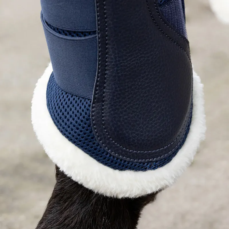 Coldstream Pack Of 2 Gordon C-Flex Air Flow Brushing Boots in Ink-1