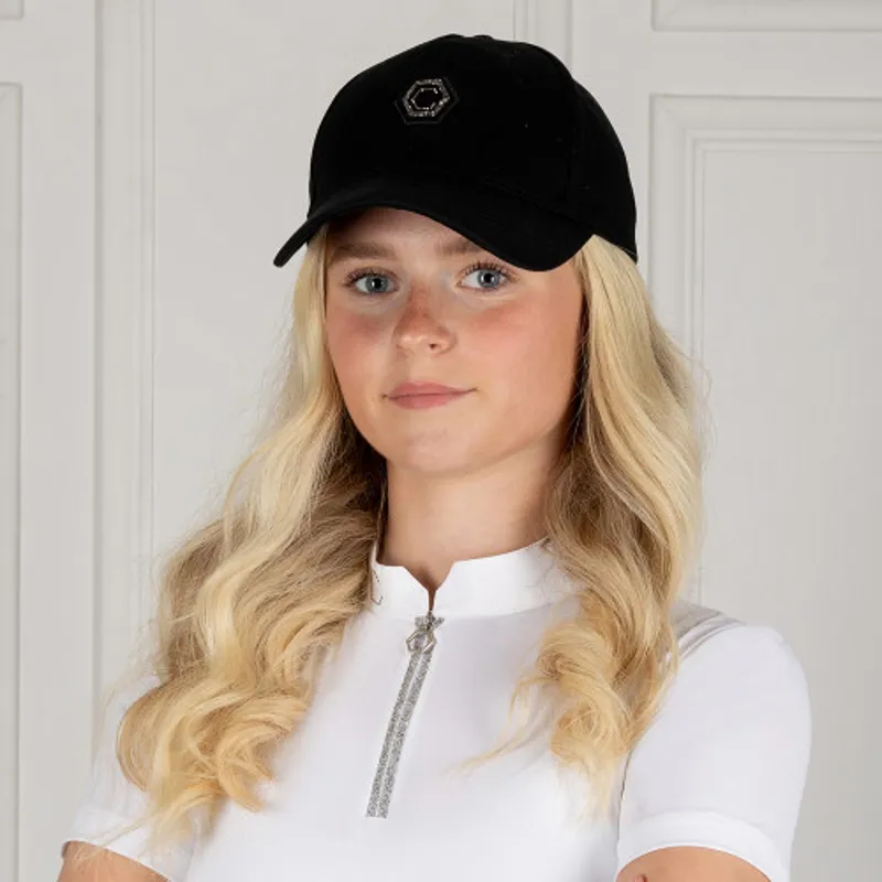Coldstream Heaton Diamante Baseball Cap in Black one size
