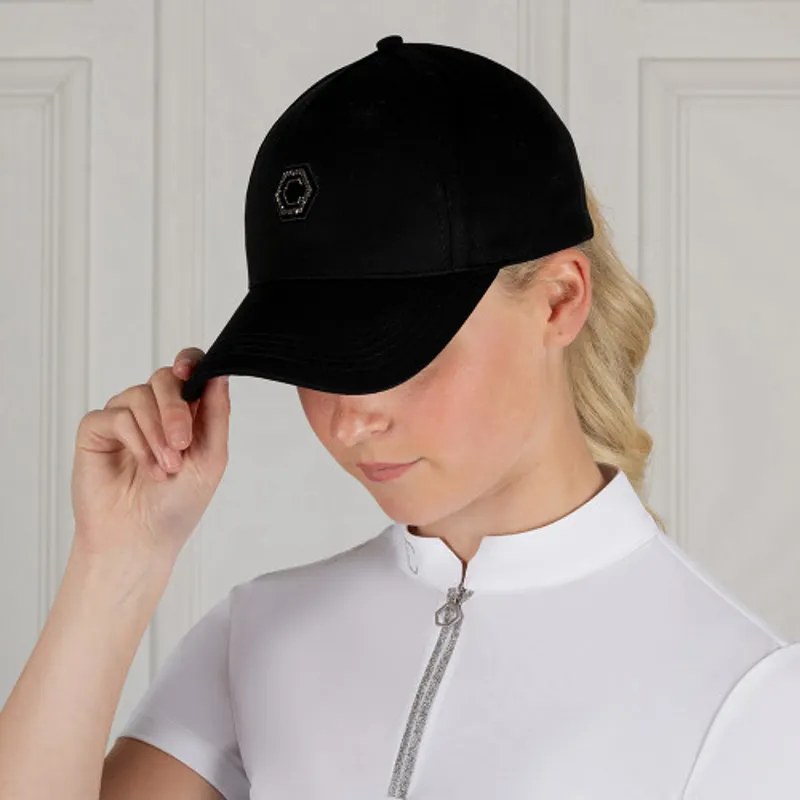 Coldstream Heaton Diamante Baseball Cap in Black one size-1