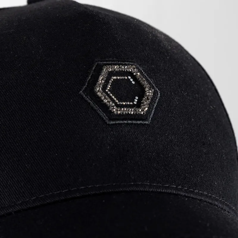 Coldstream Heaton Diamante Baseball Cap in Black one size-3