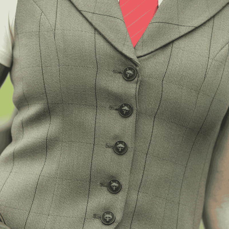 Bellingham Deluxe Show Waistcoat - Bellingham Green -2