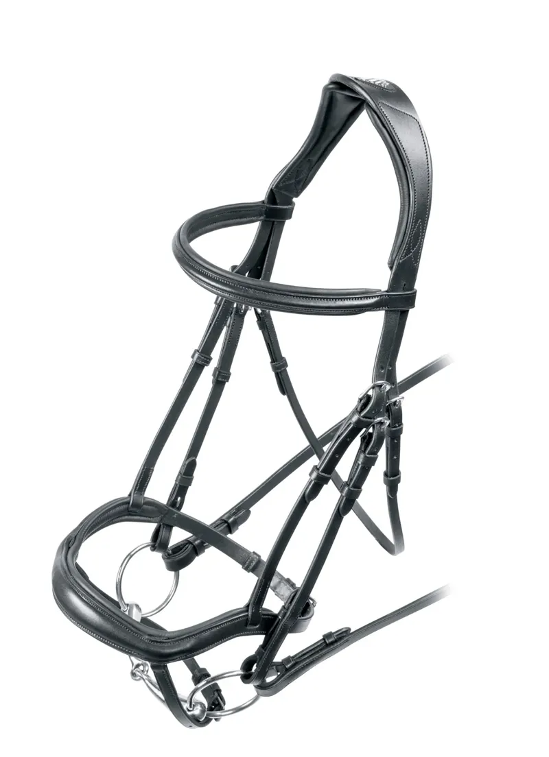 Velociti Ergonomic Flash Bridle in Black-1