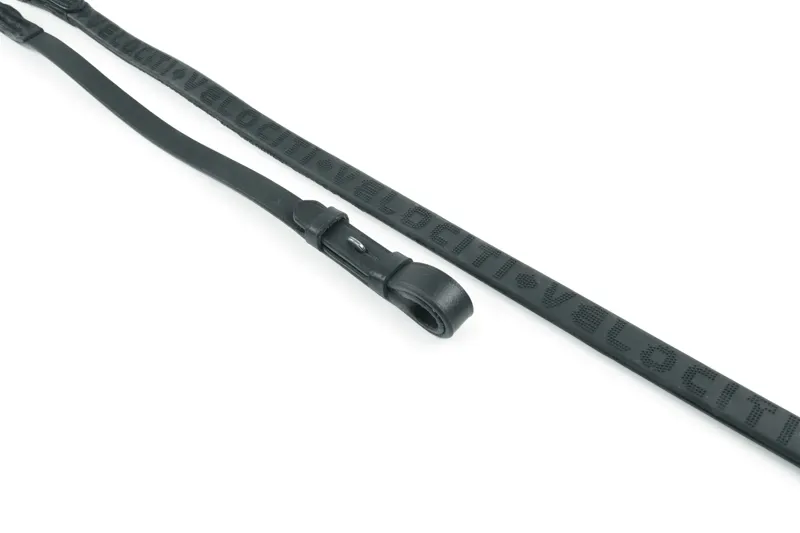 Velociti RAPIDA Rubber Reins Black