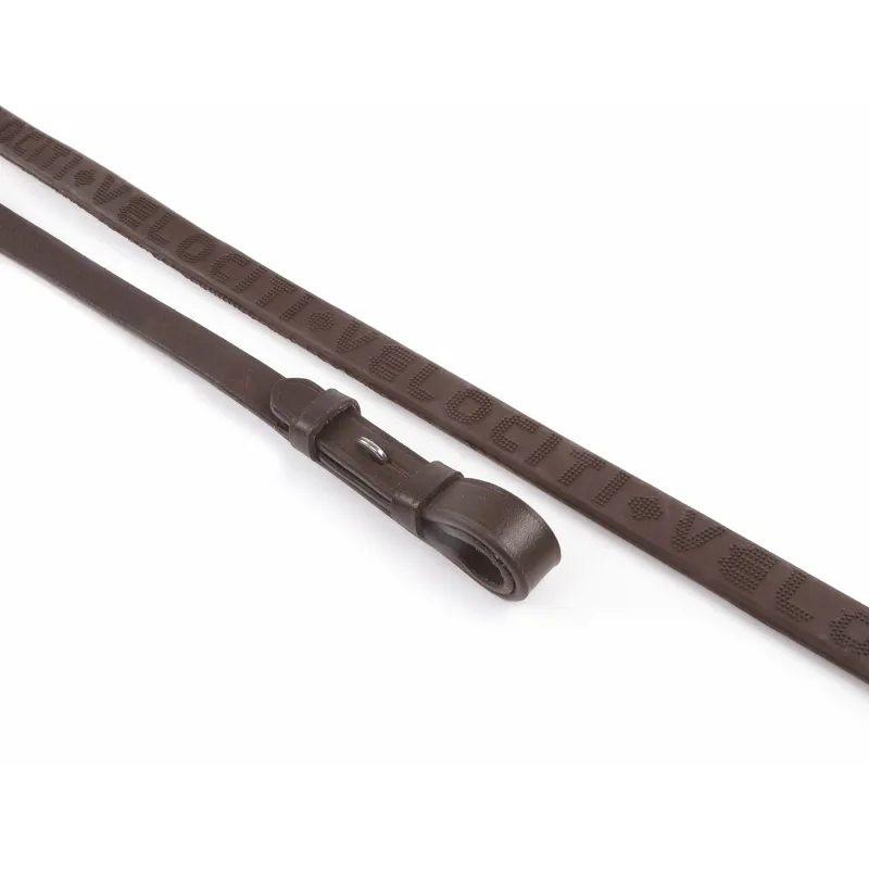 Velociti RAPIDA Rubber Reins Havana