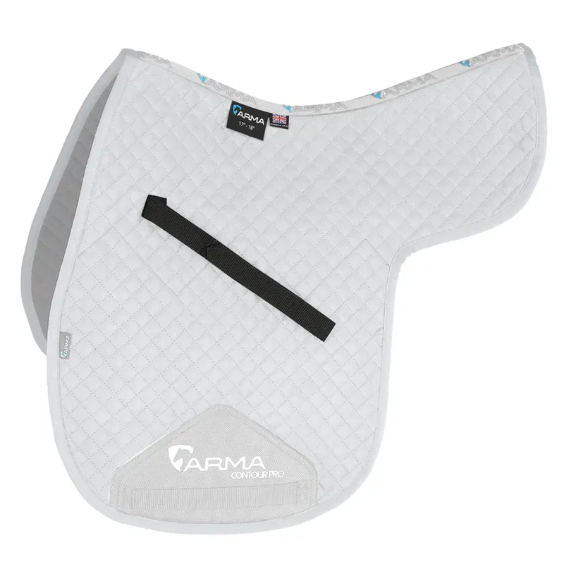 ARMA Suede Numnah White