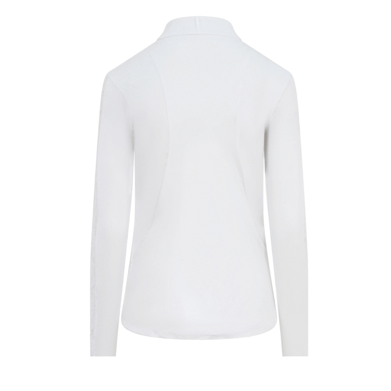 Equetech Natalia Long Sleeve Lace Competition Shirt