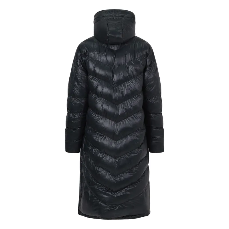 Equetech Junior Reversible Shield Waterproof Padded Coat - Graphite/Black-3