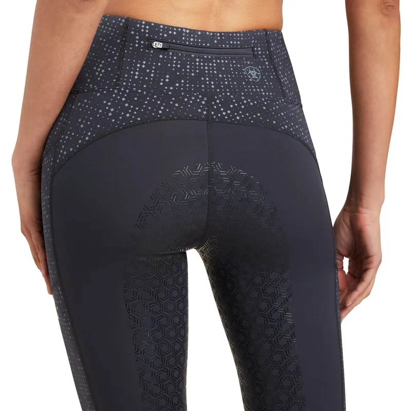 Ariat Women's EOS Lumina Full Seat Riding Tights Ebony-2