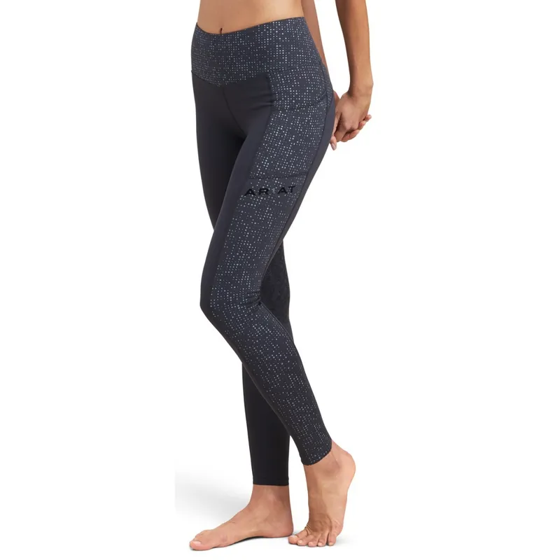 Ariat Women's EOS Lumina Full Seat Riding Tights Ebony