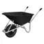 Perrys General Purpose Wheelbarrow Black