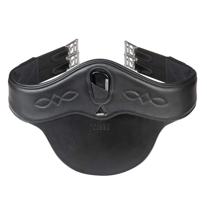 Velociti Lusso Stud Girth Black
