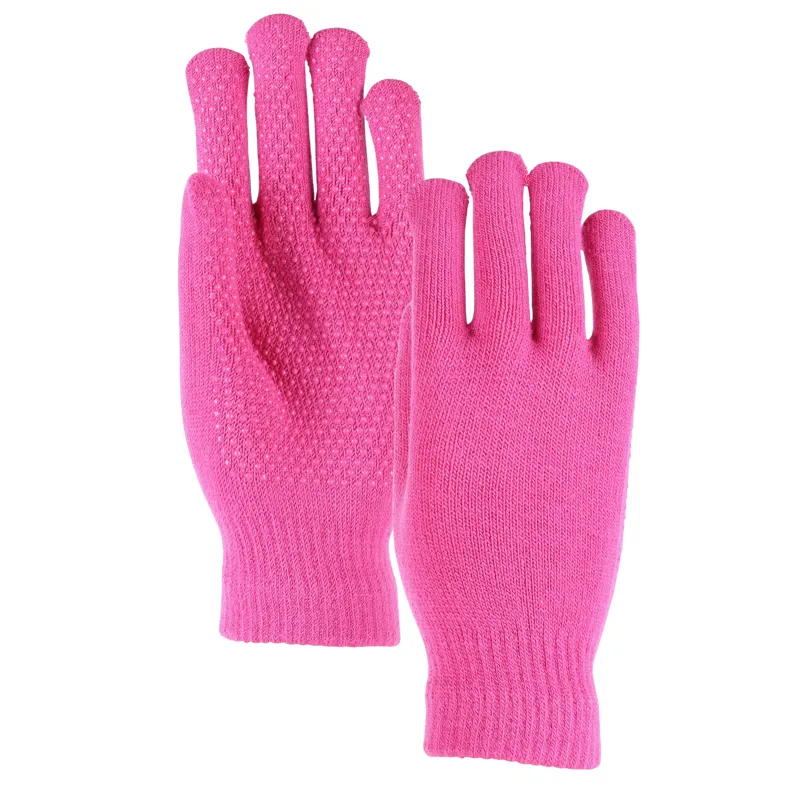 Aubrion SureGrip Riding Gloves Pink