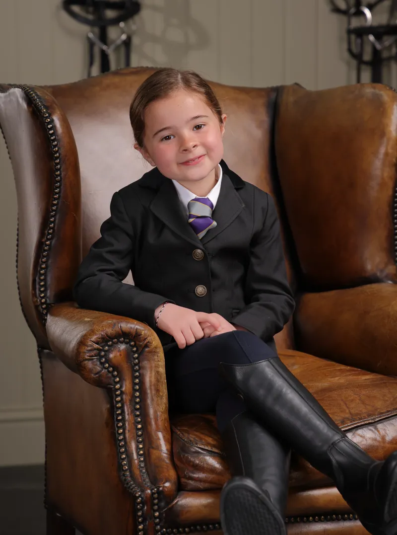 Shires Aston Jacket - Child Black-1