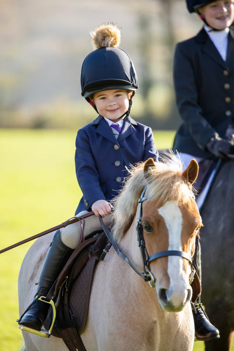 Shires Aston Jacket - Child Navy-2