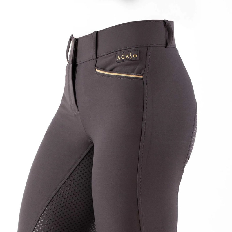 Agaso Equestrian Cambridge Design Breech Grey-2