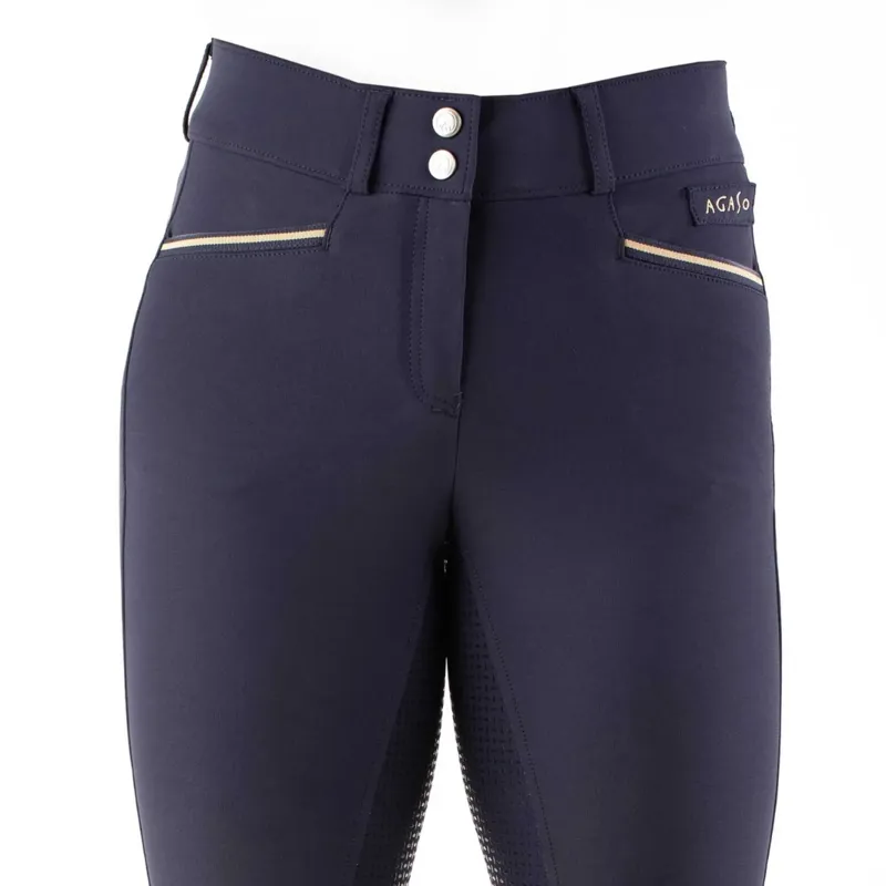 Agaso Equestrian Cambridge Design Breech Navy