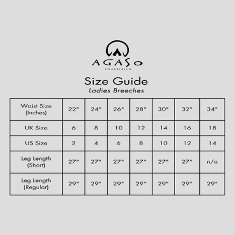 Agaso Equestrian Cambridge Design Breech Grey-5