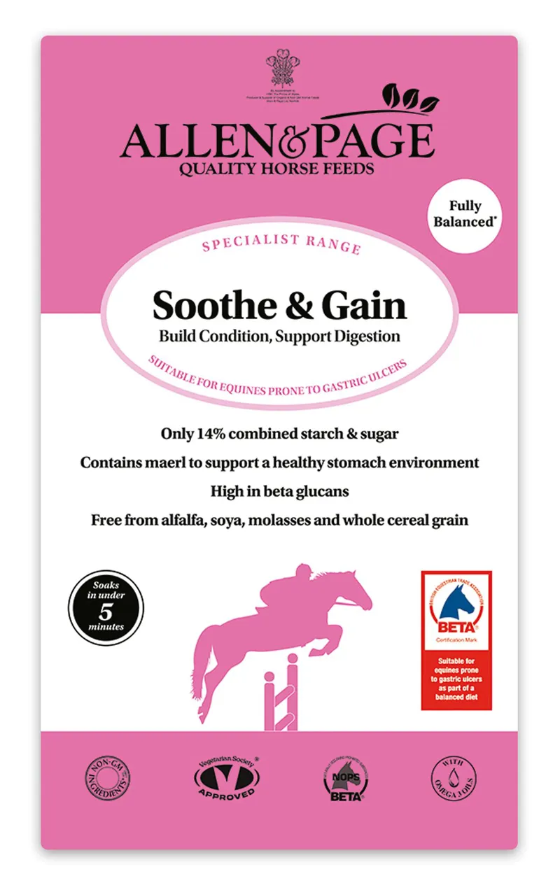 Allen + Page Soothe + Gain 20kg