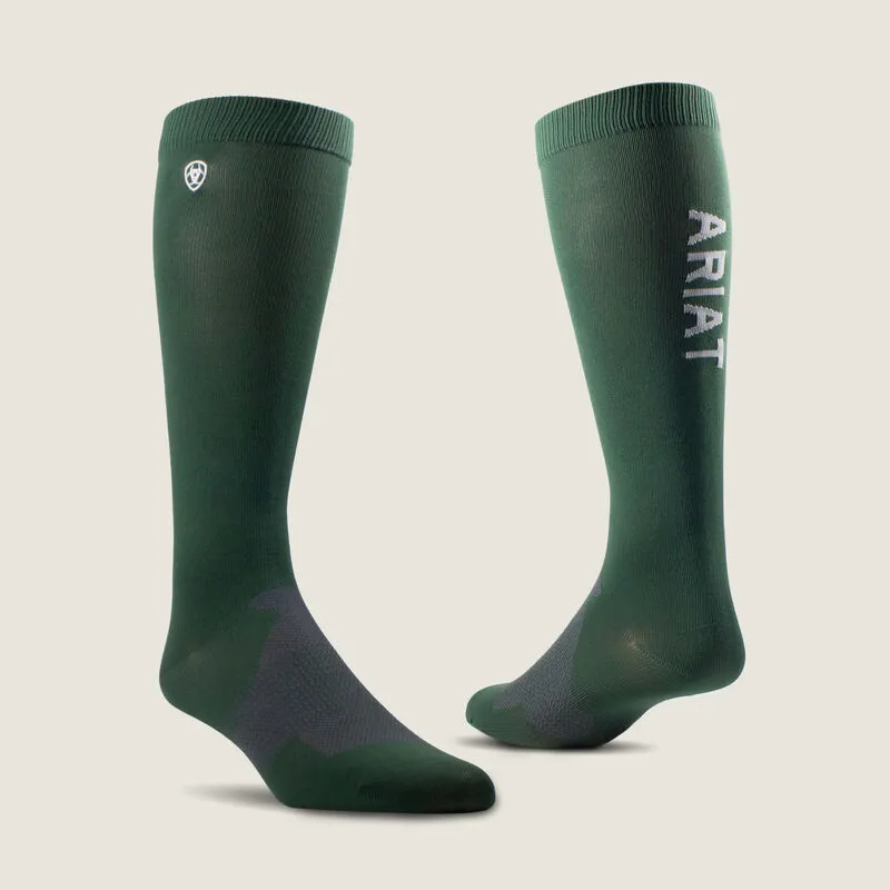 Ariat AriatTek Essential Socks Dark Green